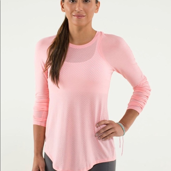 RARE LULULEMON Digni Long Sleeve Burnout Shirt - Picture 6 of 6